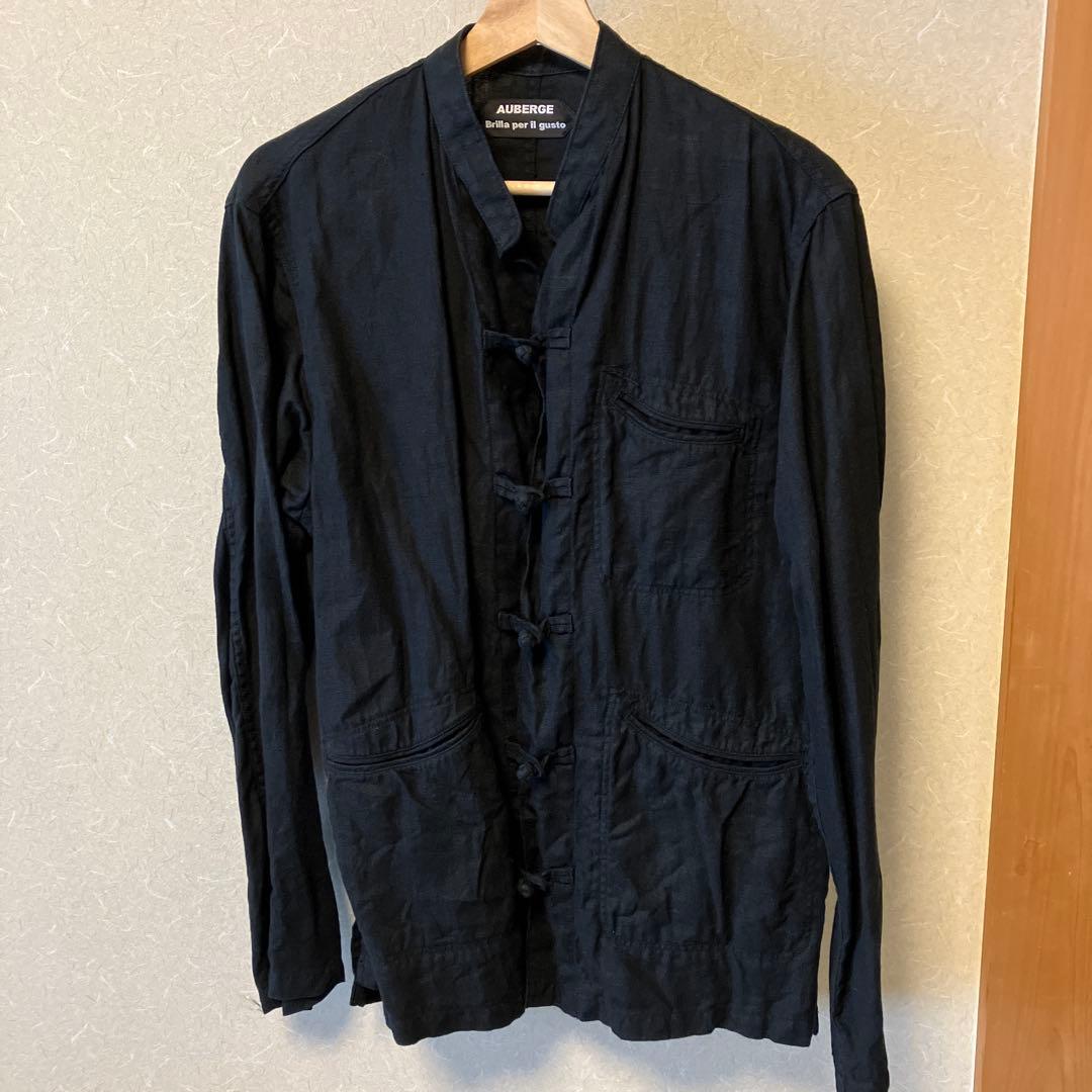 Auberge ブリッラ別注リネンチャイナジャケットサイズ40