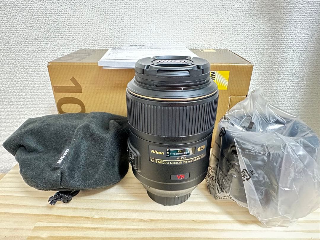 【新品同様】ニコンAF-S VR マイクロニッコール 105mm f/2.8G