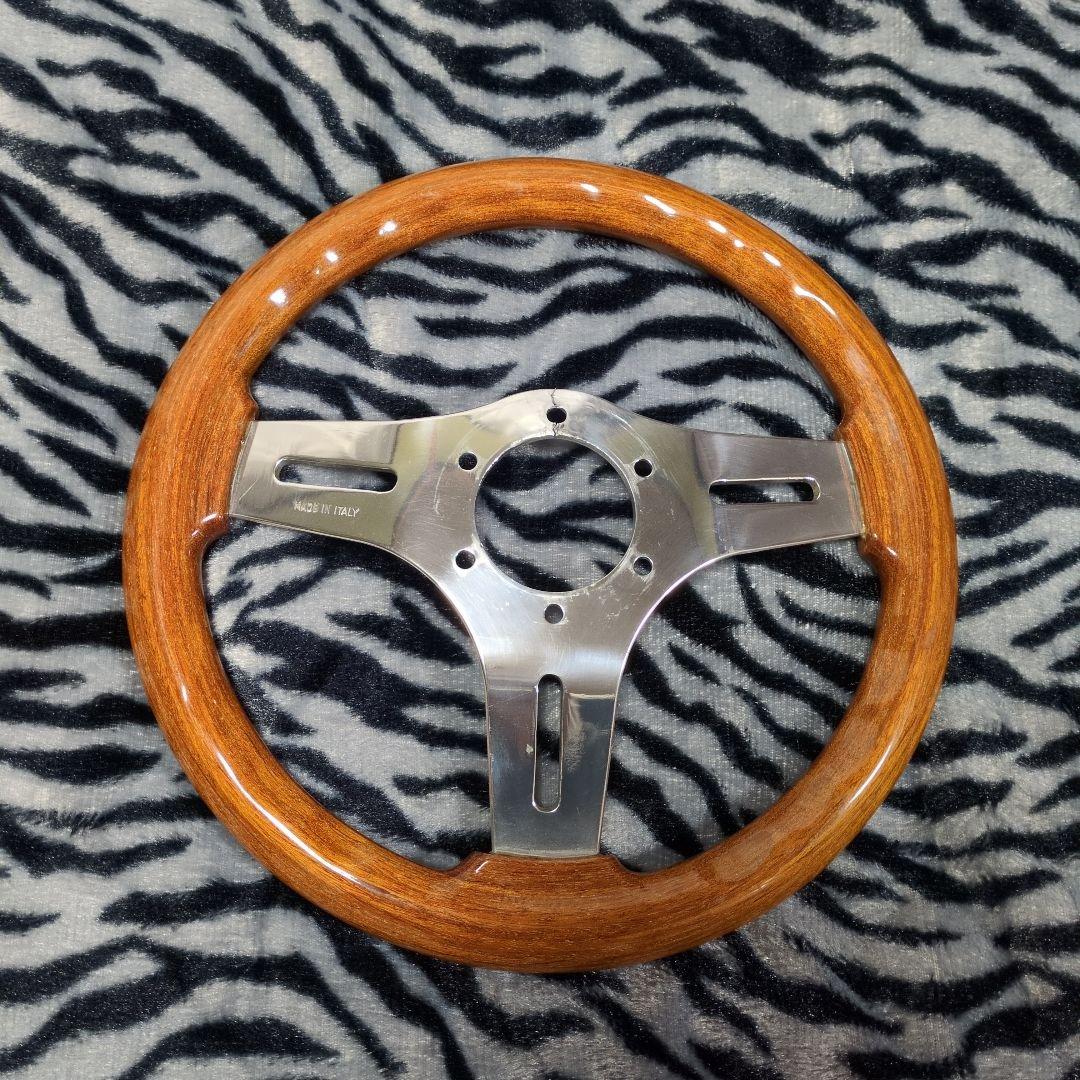 0*3様 oba オバ ウッドステアリング 30Φ 旧車 当時物