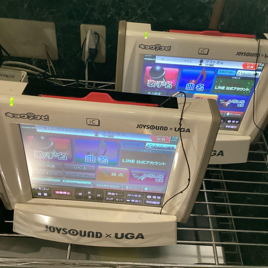 JOYSOUND キョクナビ本体、充電器セット×2台【別売り可】