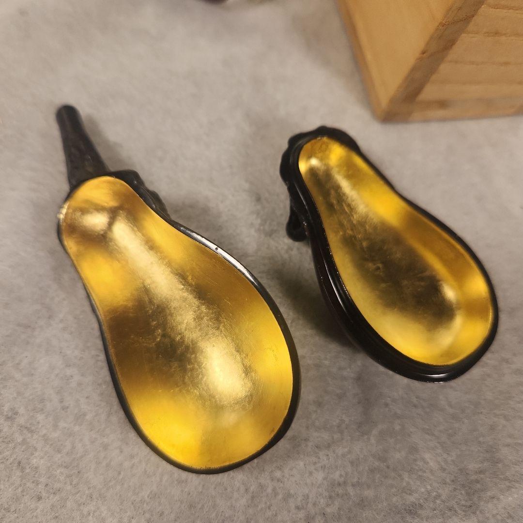 黄*玉様 茶道具　香合　乾漆　茄子