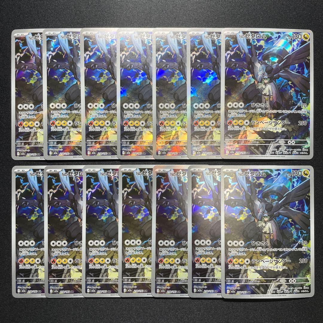 ポケカ Nのゼクロム AR 14枚 M2a 210/193