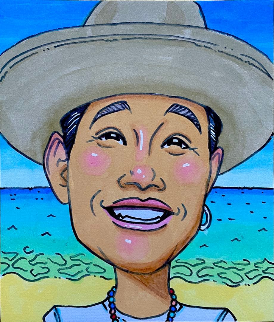 【お客ページ】（ななみ様）オーダー似顔絵☆結婚式や結婚記念日のギフトに