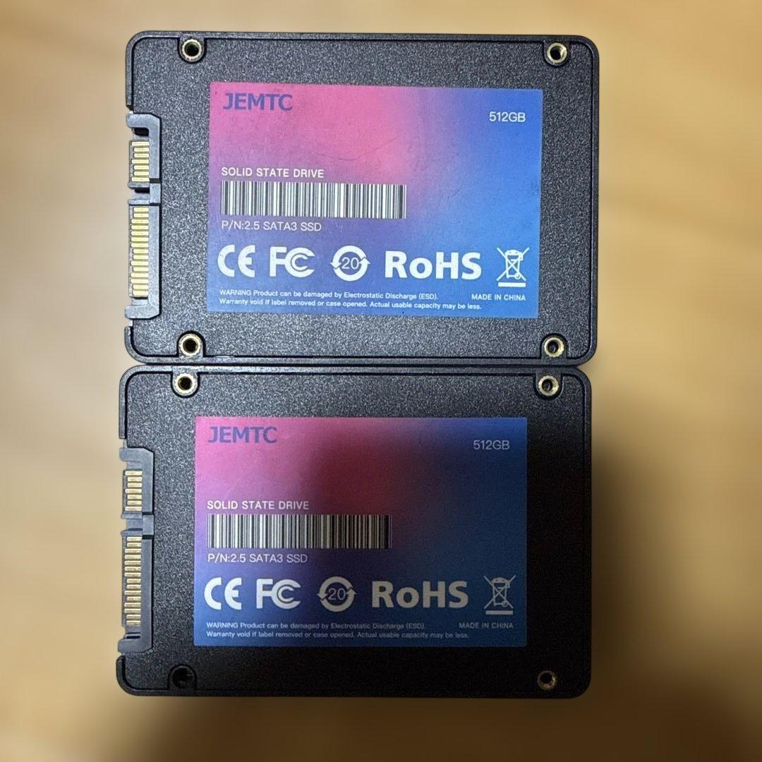 512GB SSD 2.5 2セット