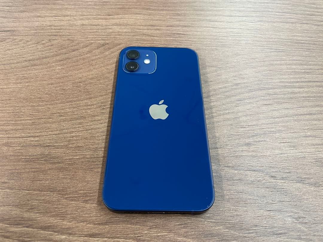 【美品】iPhone12 ブルー 128GB【SIMフリー】