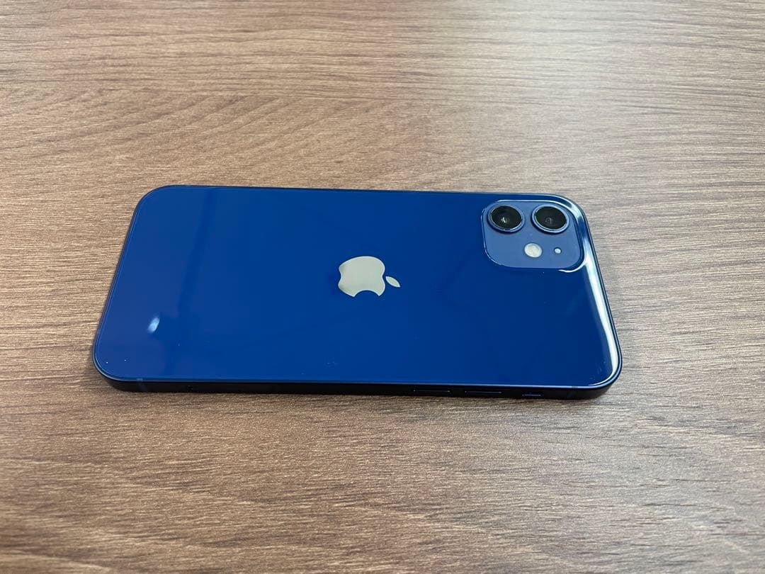 【美品】iPhone12 ブルー 128GB【SIMフリー】