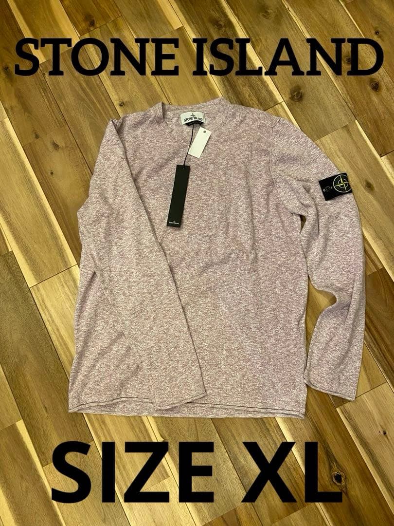 新品 STONE  MELANGE KNIT WEAR XLサイズ