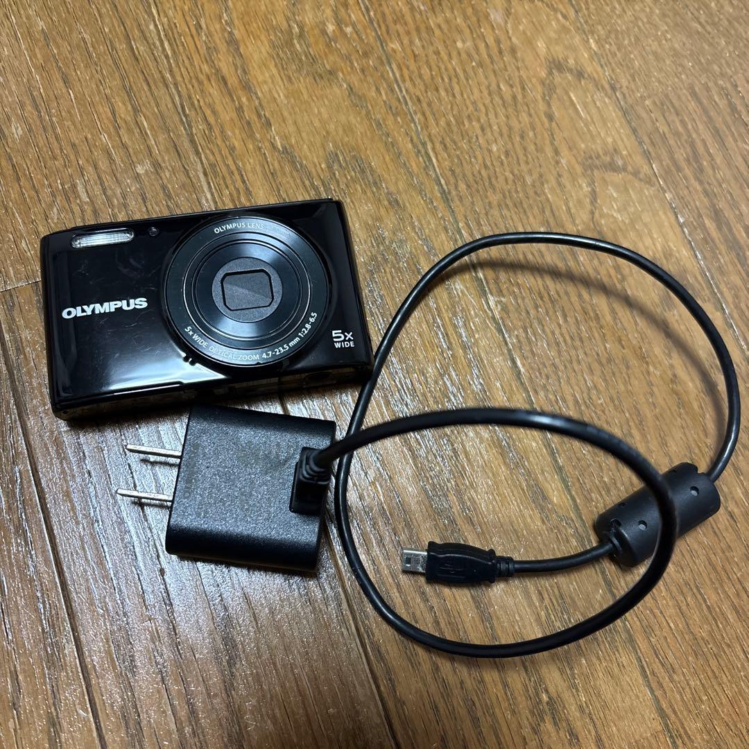 オリンパス　デジタルカメラ　デジカメ　OLYMPUS VG-180 ブラツク