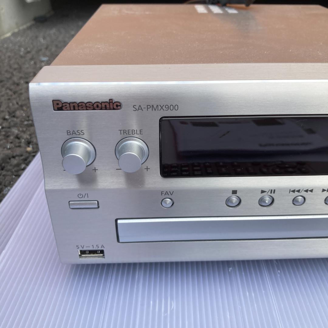 パナソニック SA-PMX100+スピーカー CDステレオシステム
