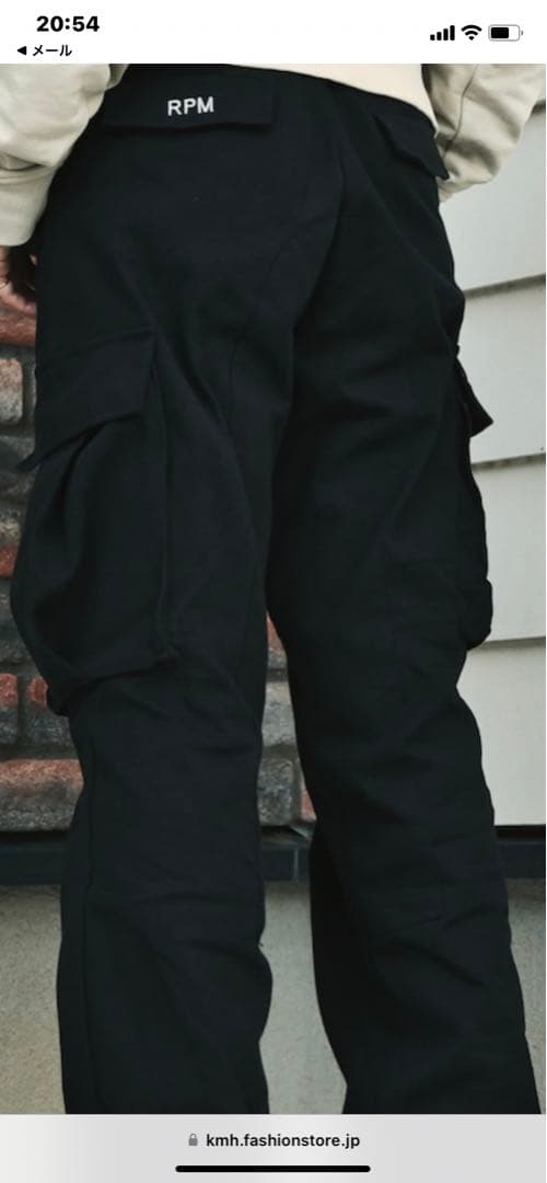 km/h バイクカーゴパンツ