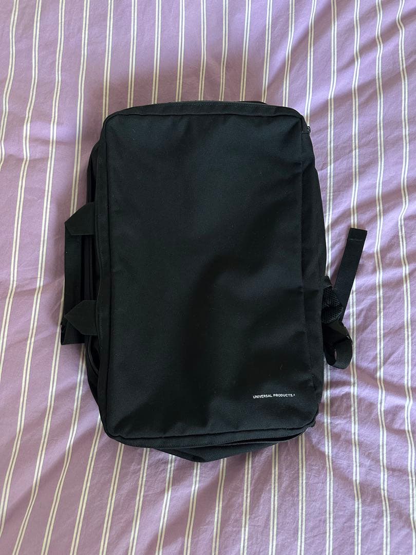 【美品】UNIVERSAL PRODUCTS UTILITY BAG 黒