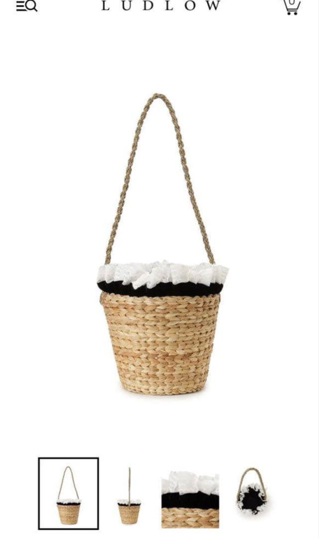 美品　ラドロー　カゴバック　Ludlow