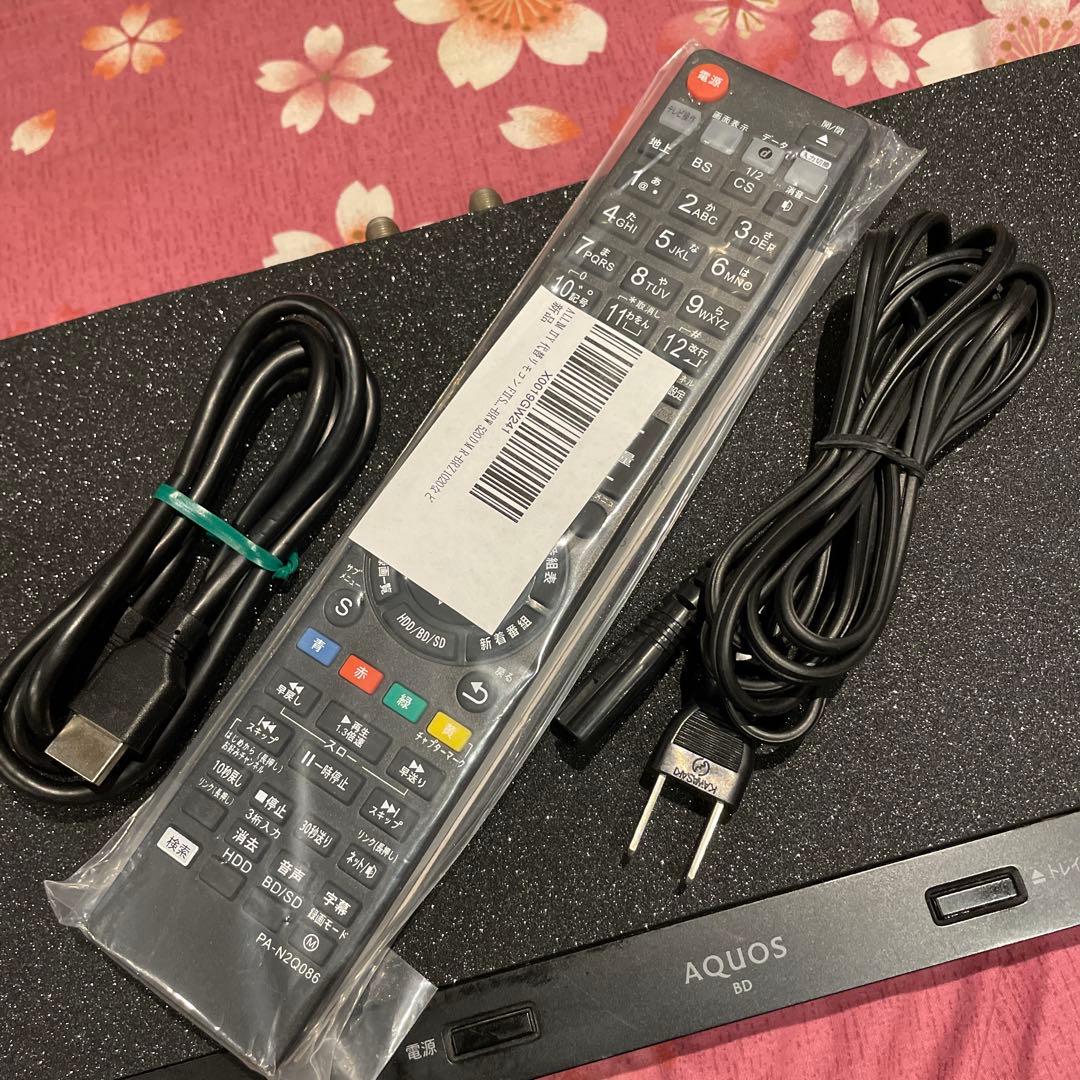 シャープAQUOS BD-NW500 あんずです！