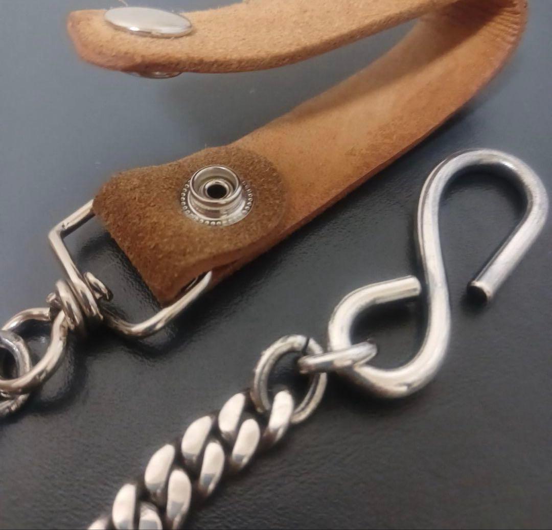 シルバー925 ウォレットチェーン　テンダーロイン好きに　バイカーファッション