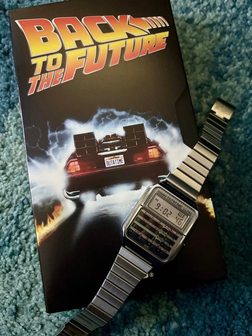 【限定品】カシオCA-500WEBF-1AJR バックトゥザフューチャー