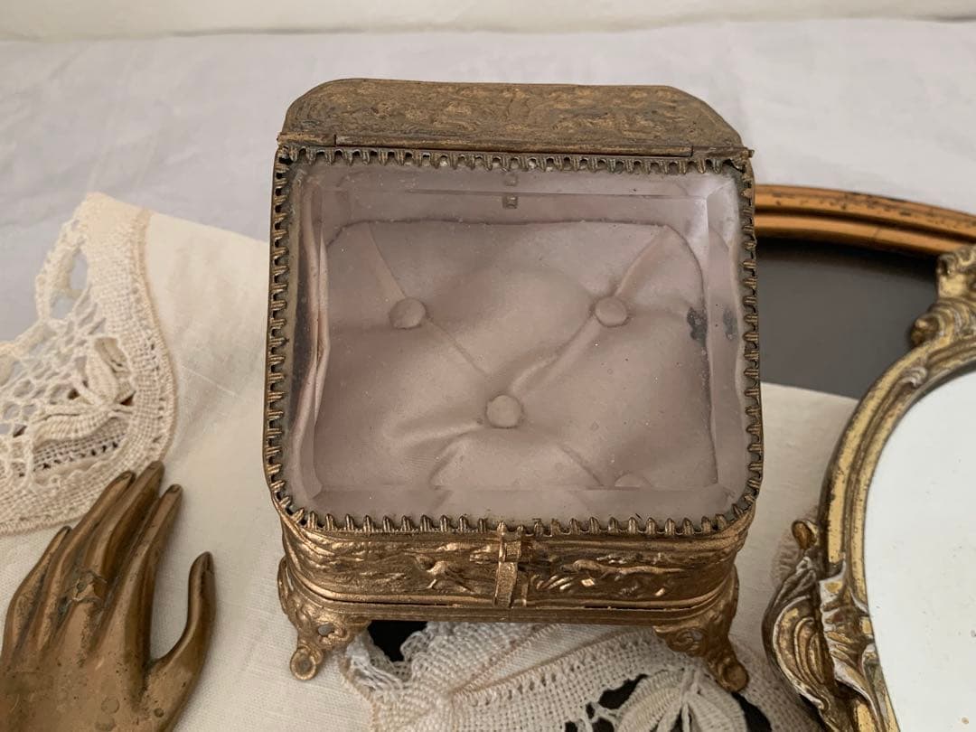 jude フランス　蚤の市　ジュエリーケース　ブロカント