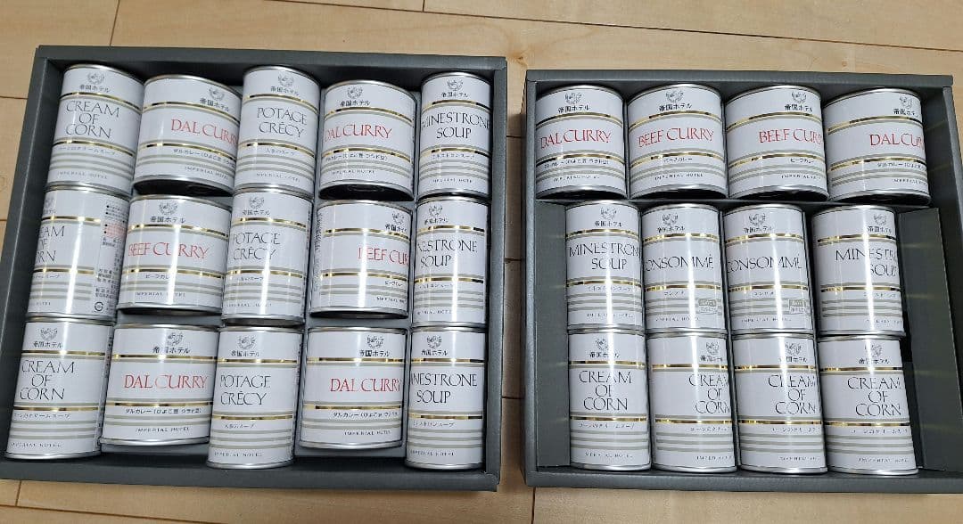 帝国ホテル　缶詰め　2箱
