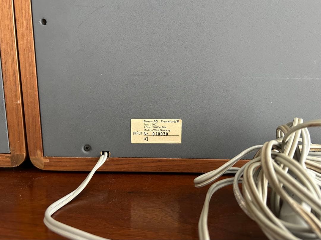 BRAUN L500 speaker ×2