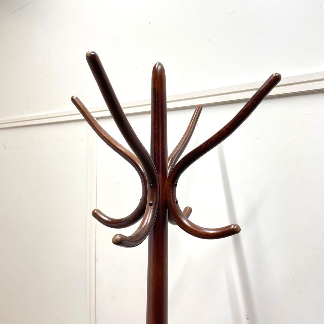 秋田木工 ポールハンガー② コートハンガー 傘立て 洋服掛け ビンテージ