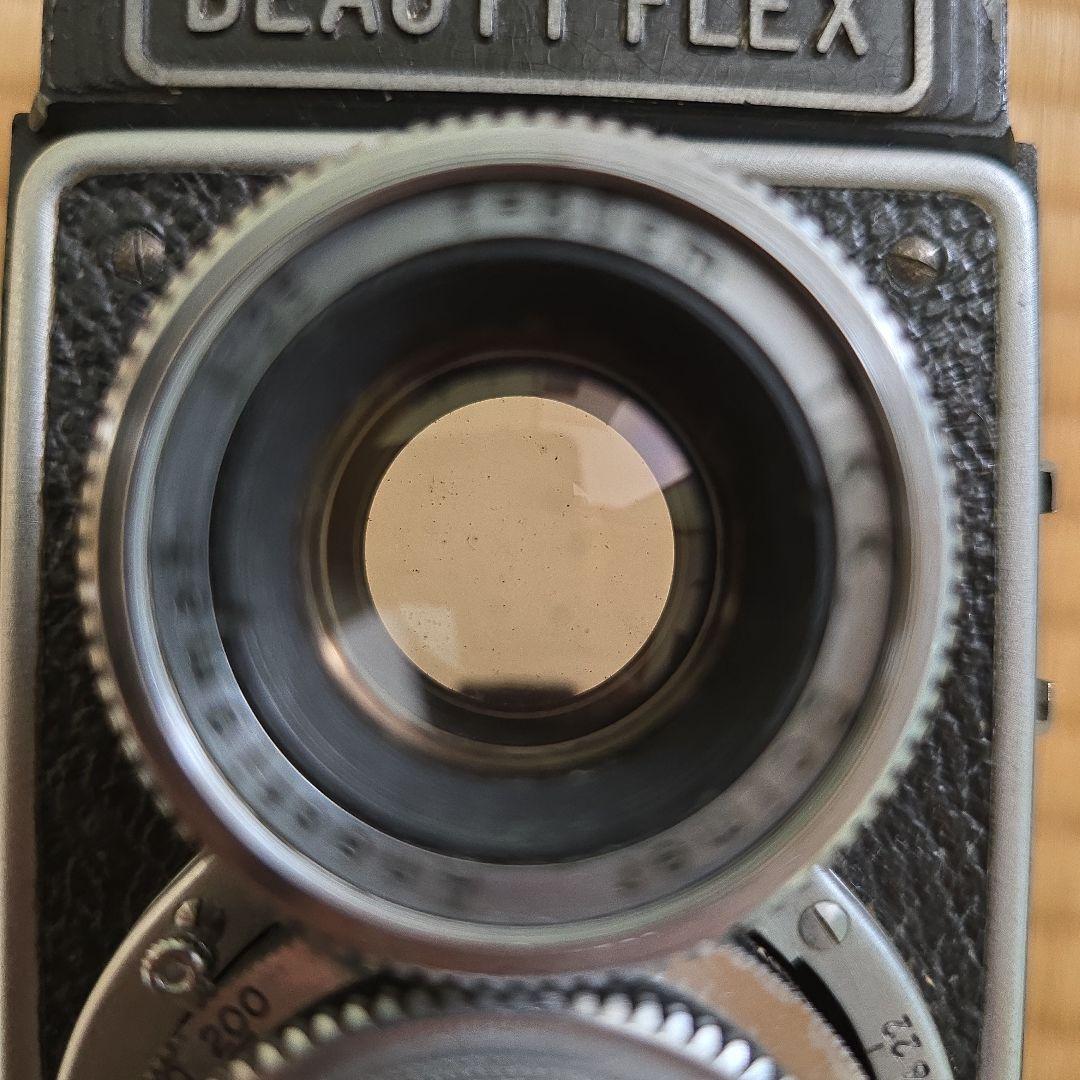 BEAUTY FLEX 二眼レフカメラ レザーケース付き
