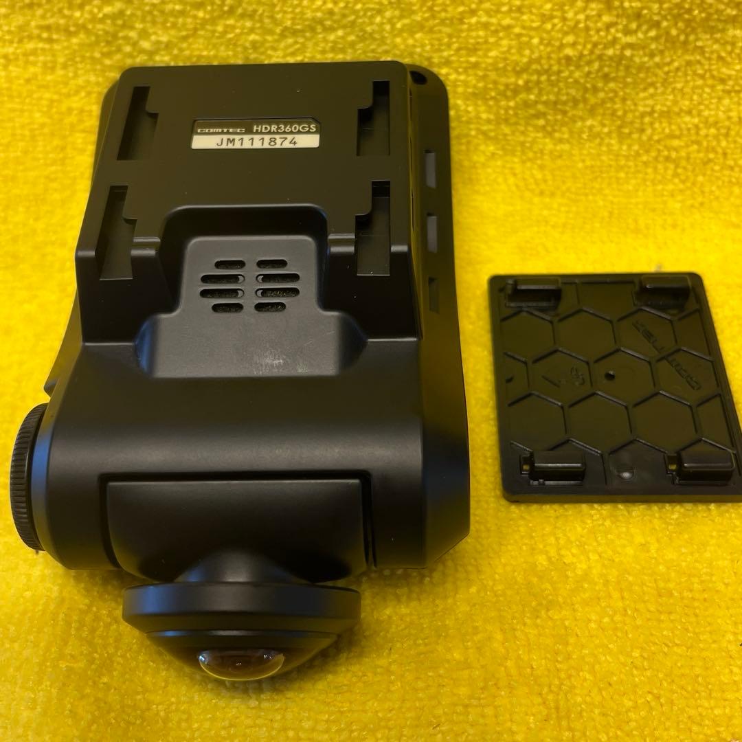 ☆整備品☆電池交換済☆最新Ver コムテックドライブレコーダーHDR360GS