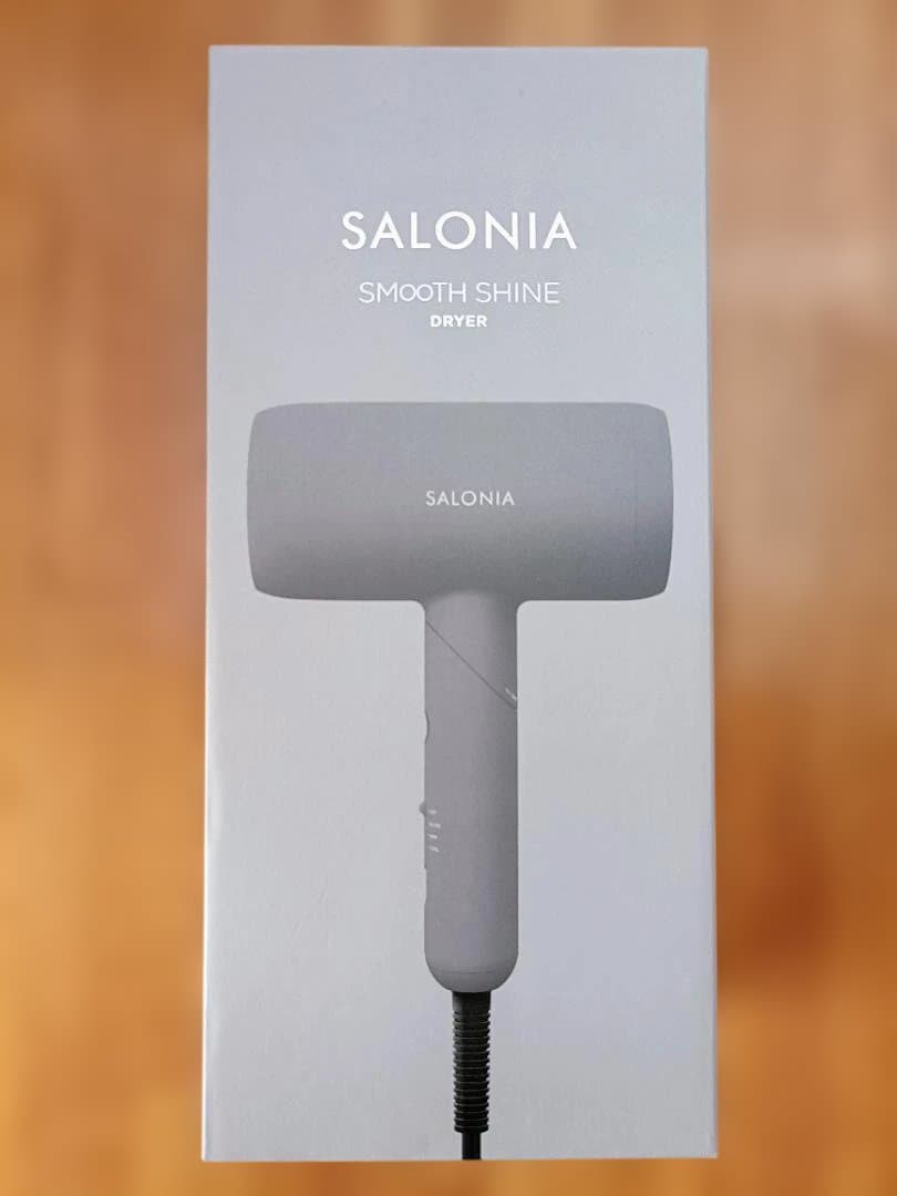 SALONIAサロニア スムースシャインドライヤー グレー SAL23209GR