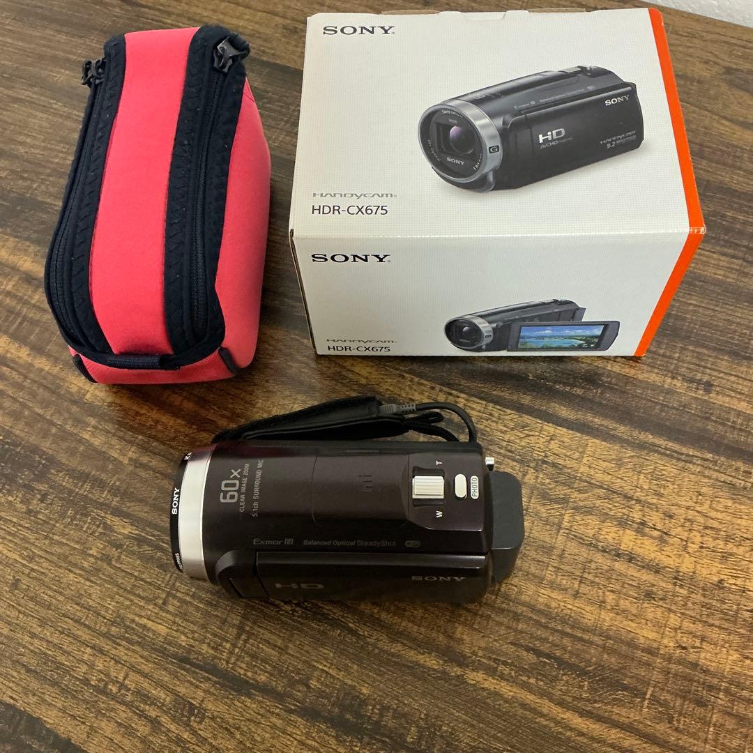 SONY HDR-CX675 ビデオカメラ 本体 + α