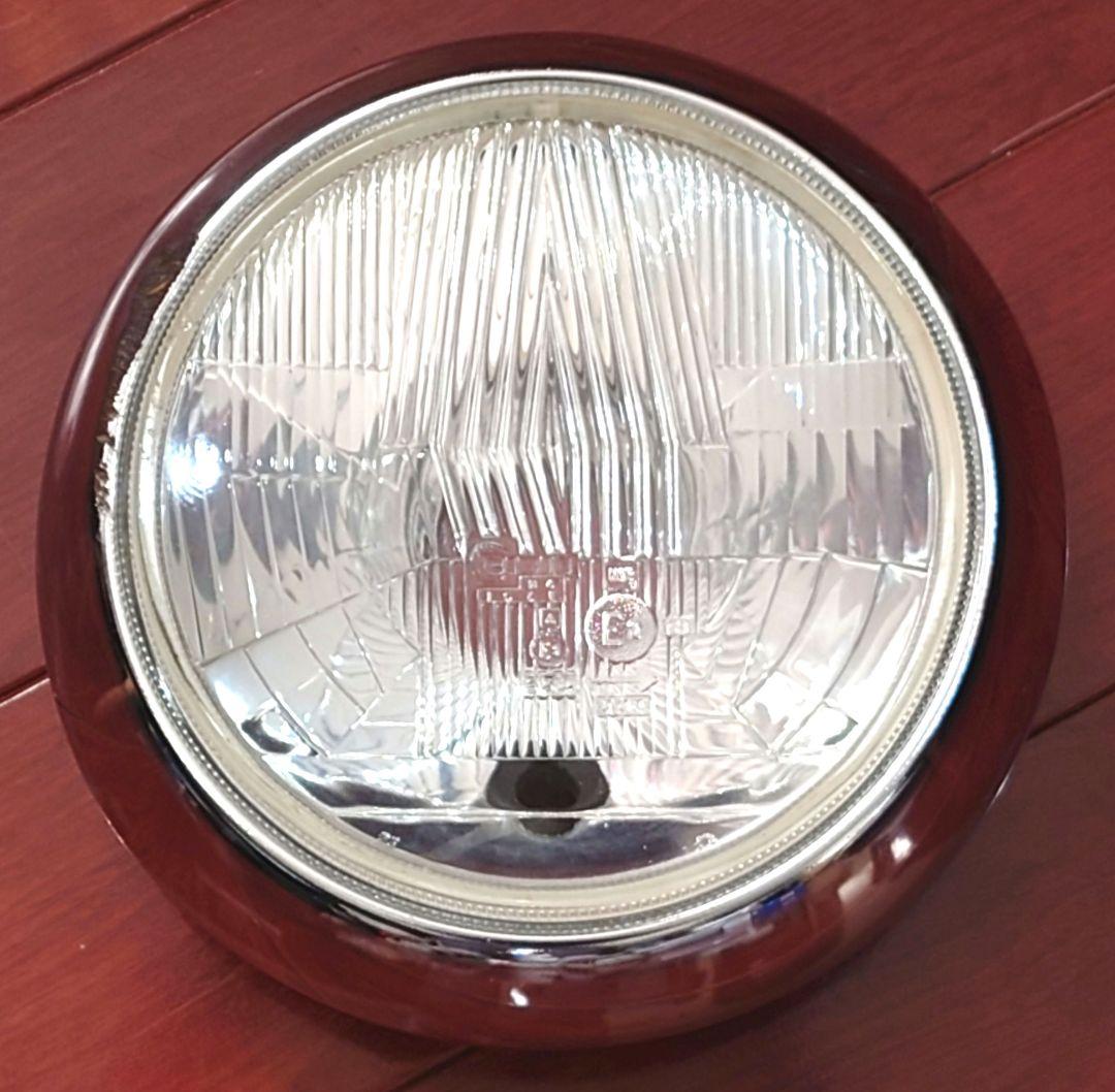 当時物 シビエ 凹み ヘッドライト 160パイ ホンダ CB400F