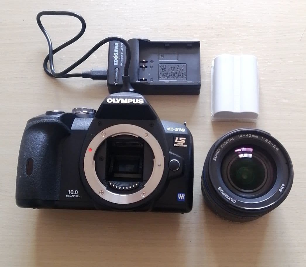 【美品/簡易動作確認済】OLYMPUS E-510