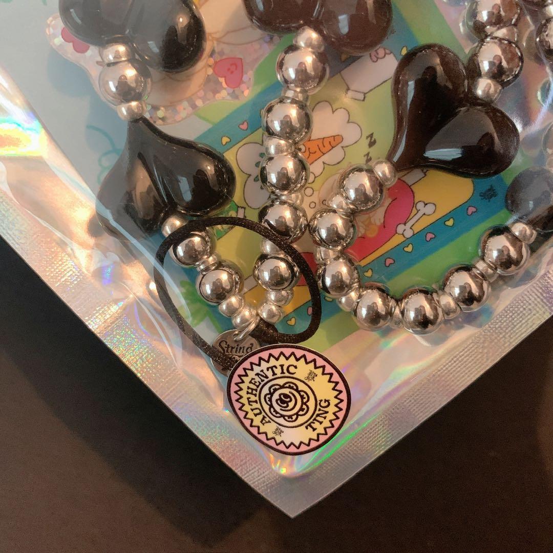 即購入可❣️大人気❣️string ting スチール マイ ハート ストラップ