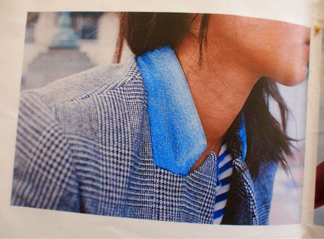 希少 極美品 jonnlynx タスマニアウール グレンチェックジャケット