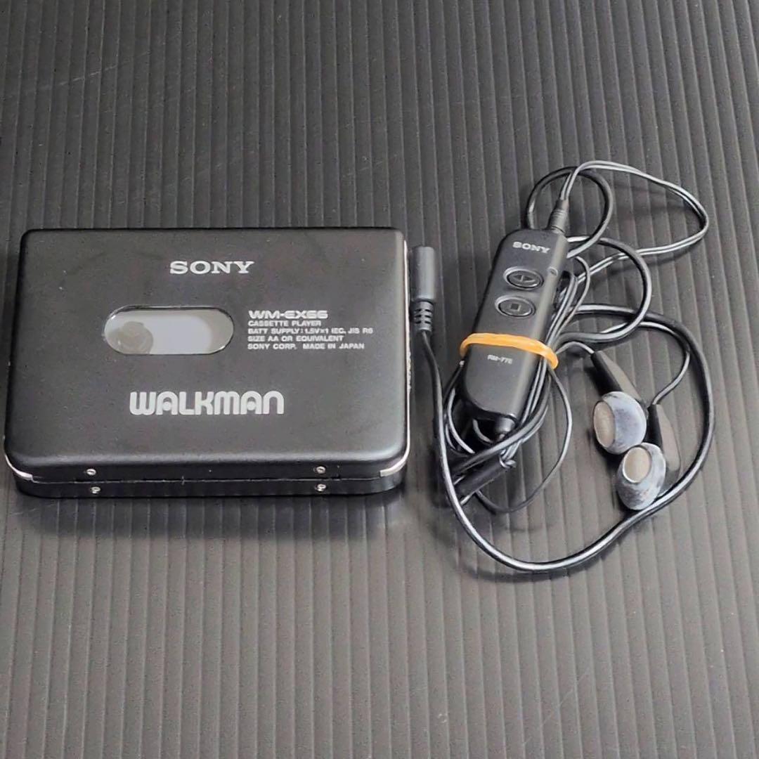 SONY ウォークマン WM-EX66 ブラック 完品 付属多 現状品 元箱付き
