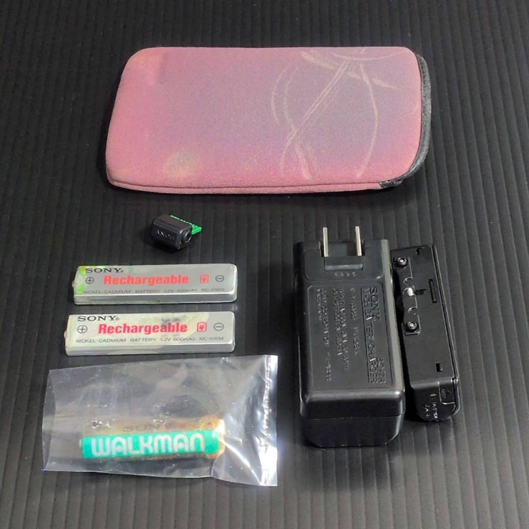 SONY ウォークマン WM-EX66 ブラック 完品 付属多 現状品 元箱付き