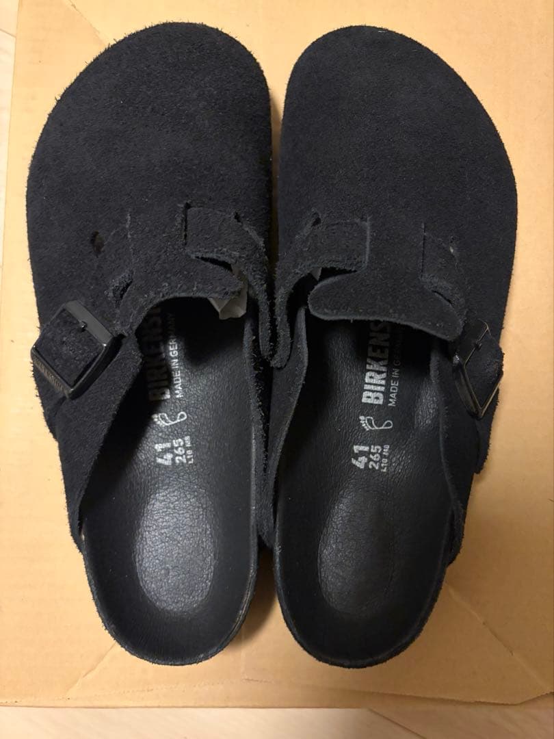 birkenstock beams別注 ビルケン ボストン 黒