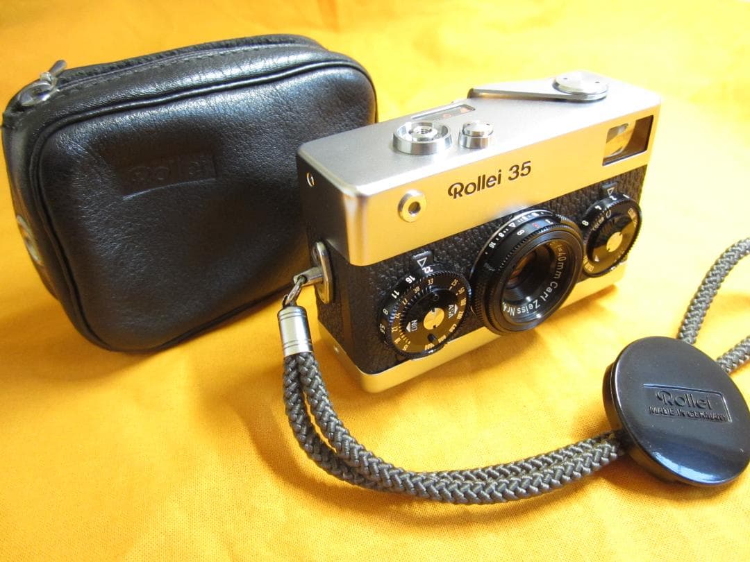 ■Rollei35／ローライ35／初期型ドイツ製／クローム／光学機関系すべて正常