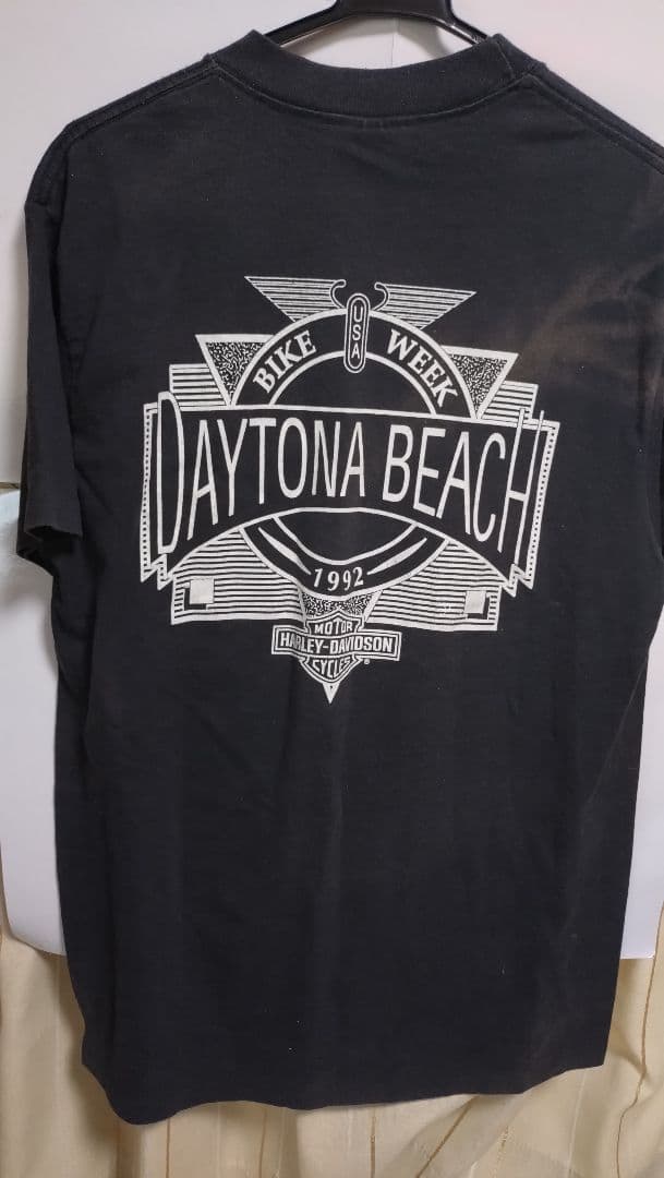 古着　Harley 1992年 デイトナビーチ vintageTシャツ L