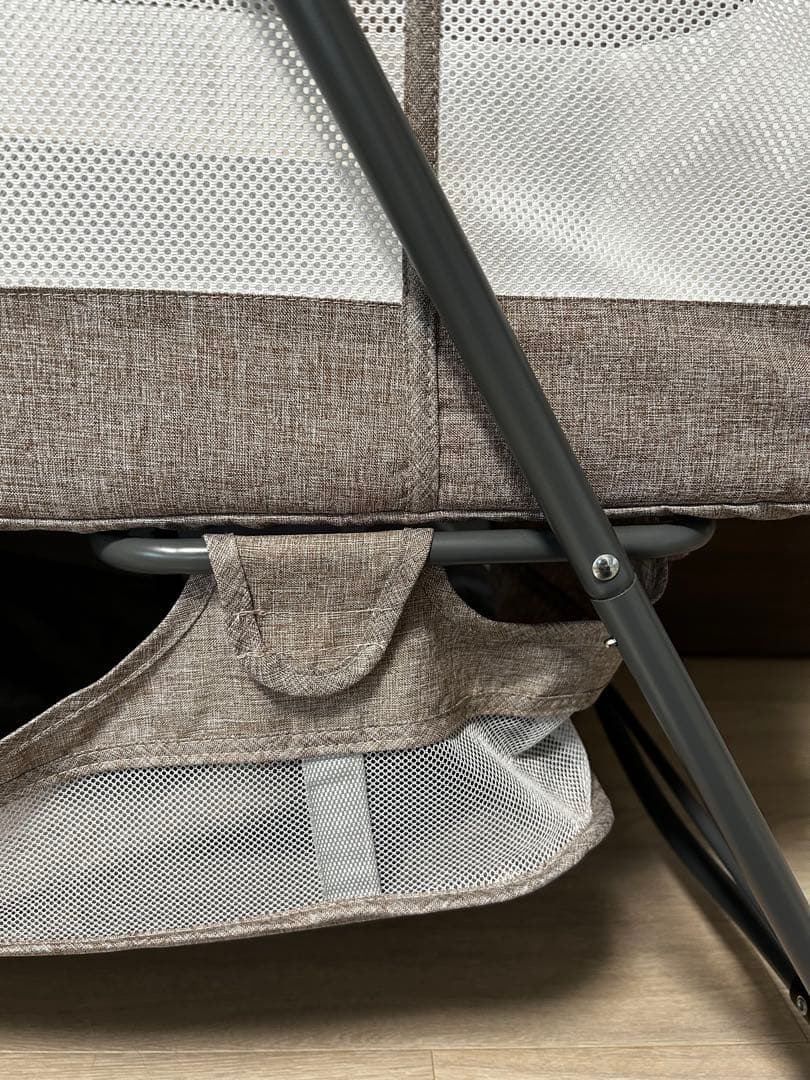 ZOOBLY ベビーベッド ゆりかご ベビーラック 折りたたみ　組み立て簡単