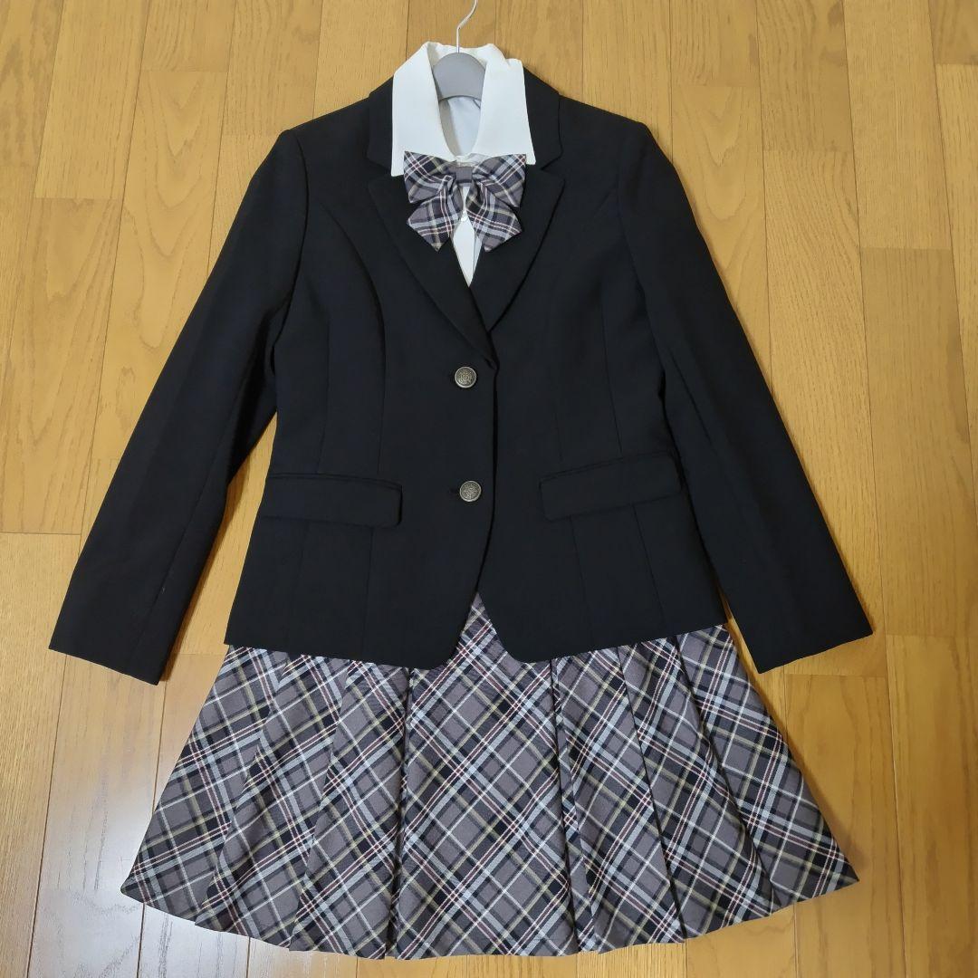 165 卒業式 CUTIERIBBON 女の子 フォーマルスーツ 卒服 セット