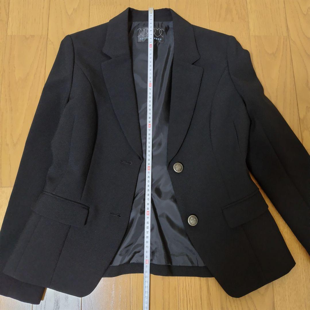 165 卒業式 CUTIERIBBON 女の子 フォーマルスーツ 卒服 セット