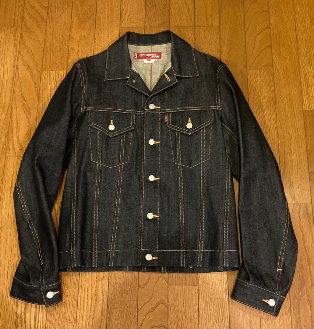 ジュンヤワタナベマン×リーバイス 再構築デニムジャケット　インディゴ　S