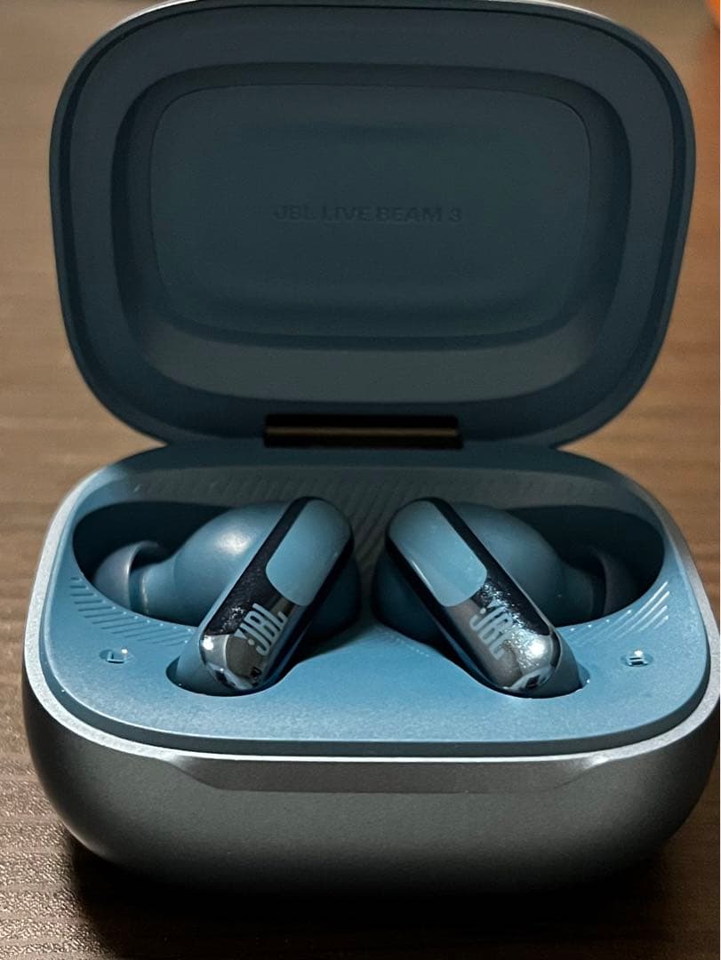 JBL Live Beam3 ブルーイヤホン箱無し