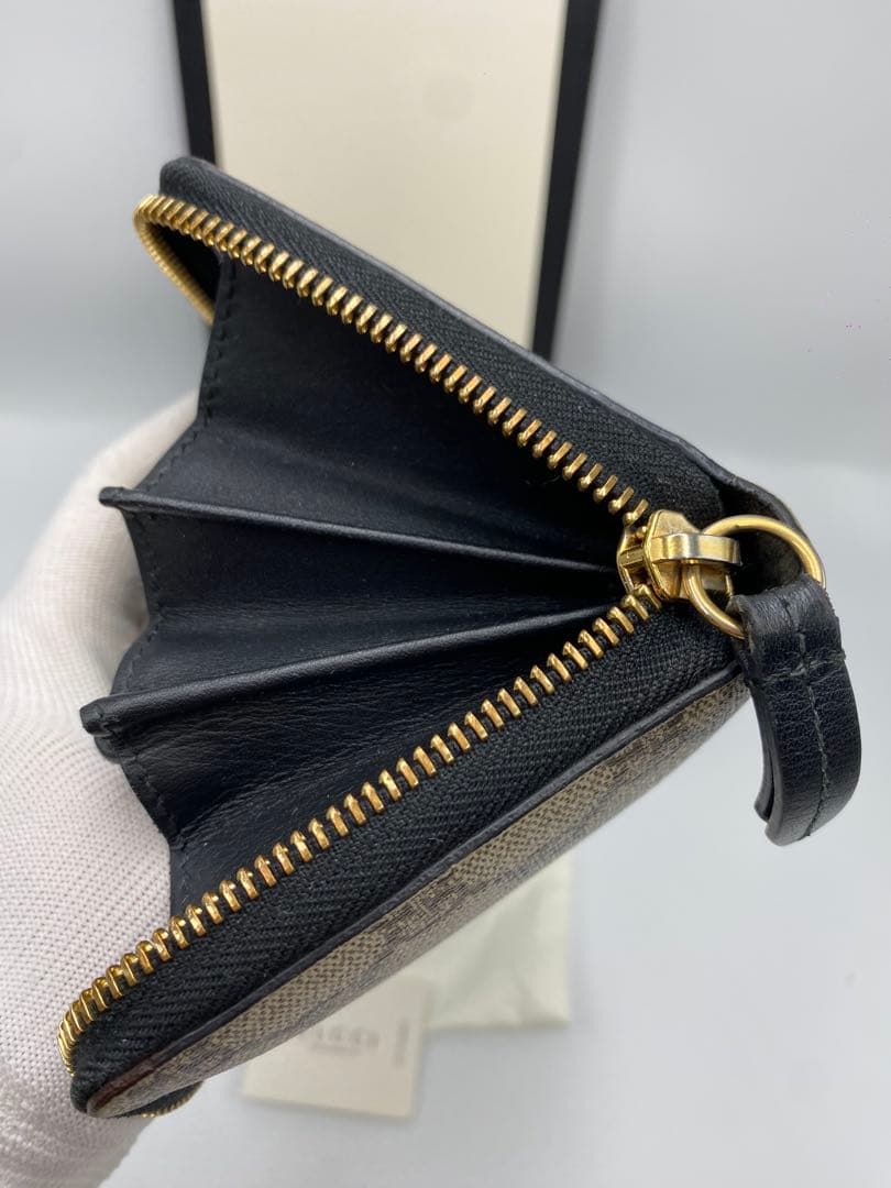 超良品‼️ グッチ　GUCCI 財布　長財布　GGスプリーム　ラウンドファスナー
