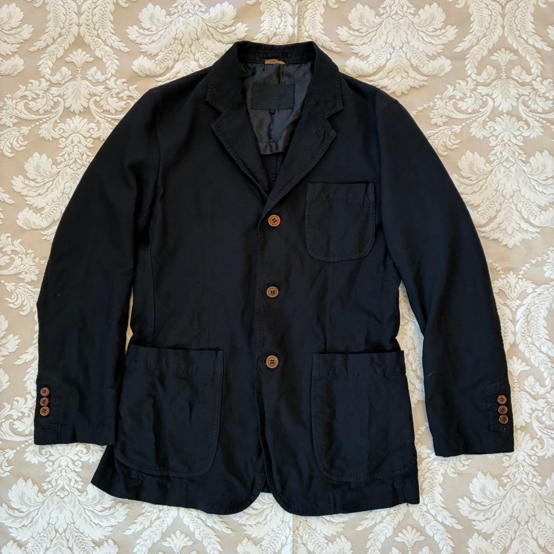 COMME des GARCONS HOMME DEUX ポリ縮 ジャケット S