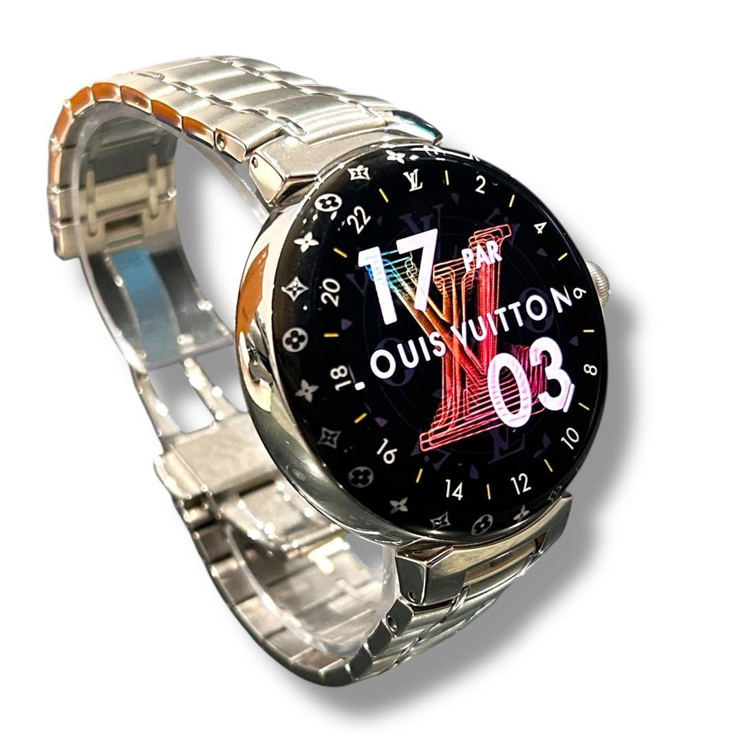 極美品 LOUIS VUITTON ヴィトン タンブール ホライゾンV3 腕時計