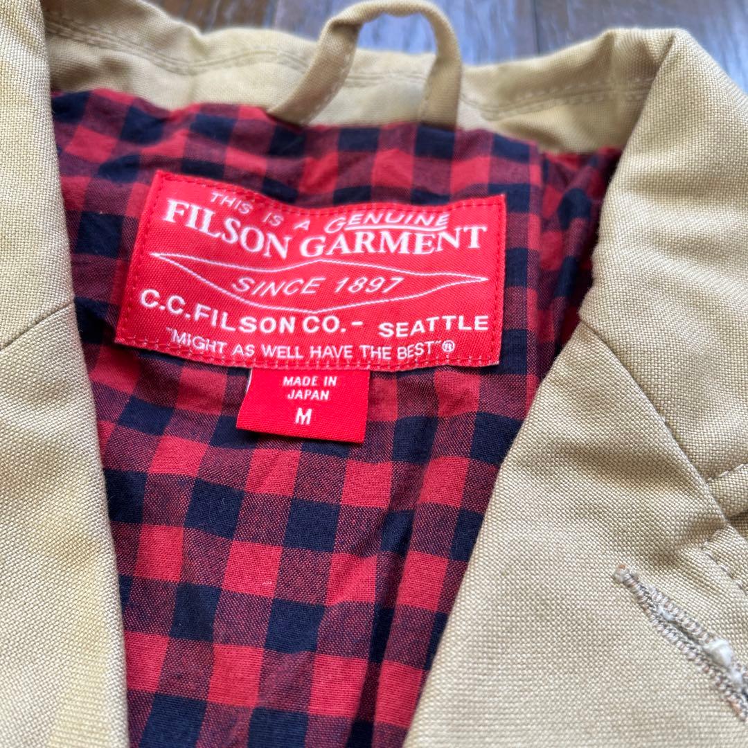 フィルソン　FILSON ジャケット　タン　M