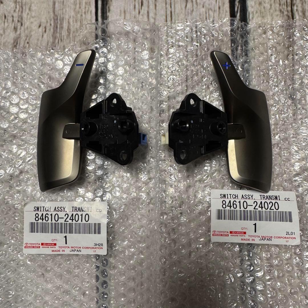 美品 レクサス RCF 純正 パドルシフトスイッチ RC IS NX CT等に