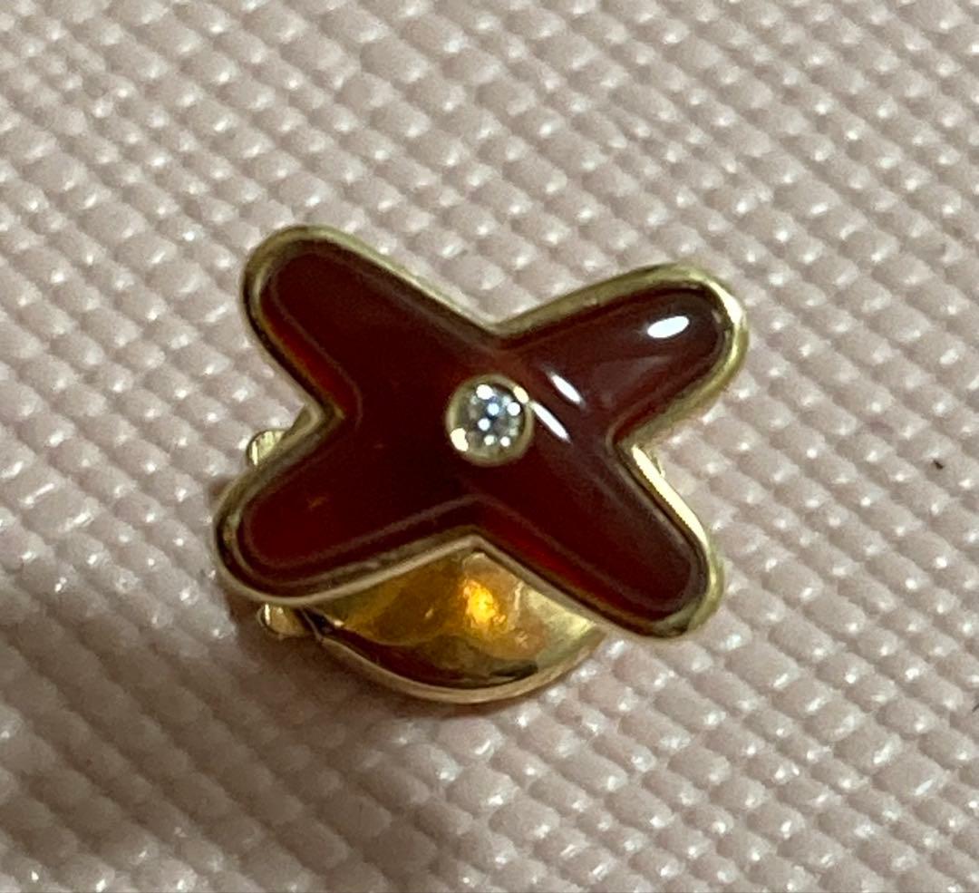 最終値下げショーメ　リアン　カーネリアン ピアス