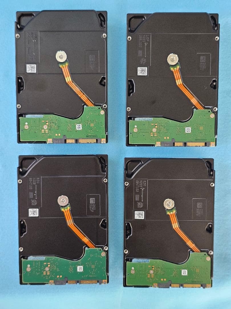 20TBHDD Seagate ST20000NE000　4本セット