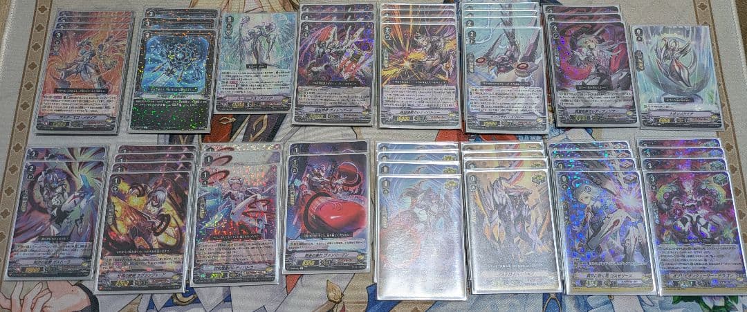 ヴァンガード【Vスタンダード】メサイアデッキ補助パーツ＋スリーブ付き