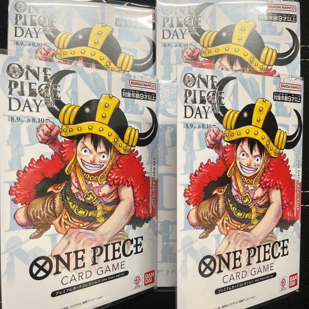 ワンピースカードゲーム　ONE PIECE DAY 25 4セット